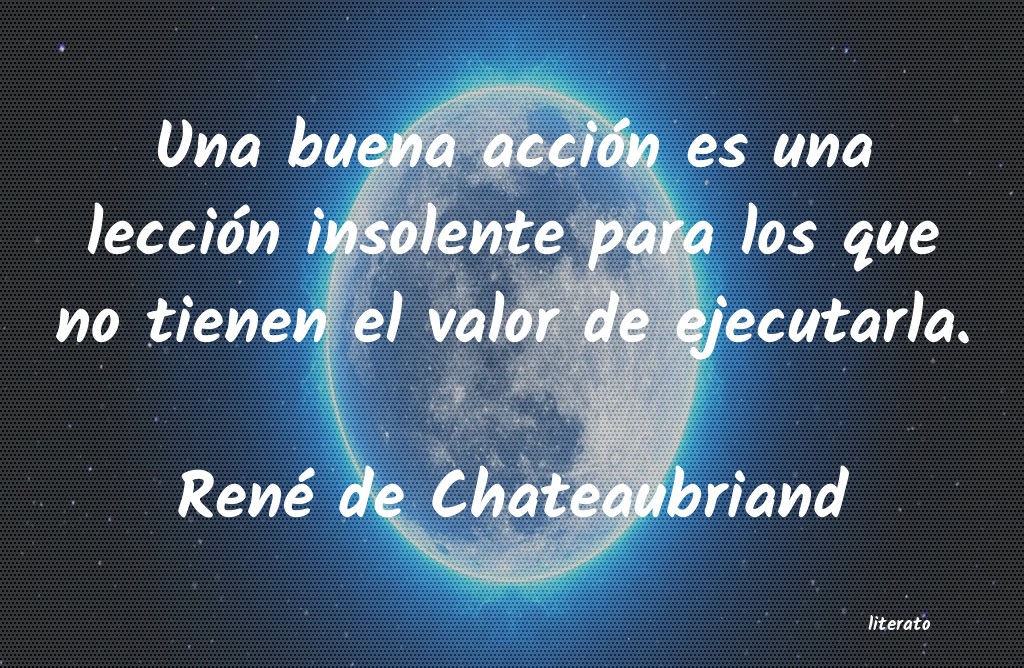 Frases de René de Chateaubriand