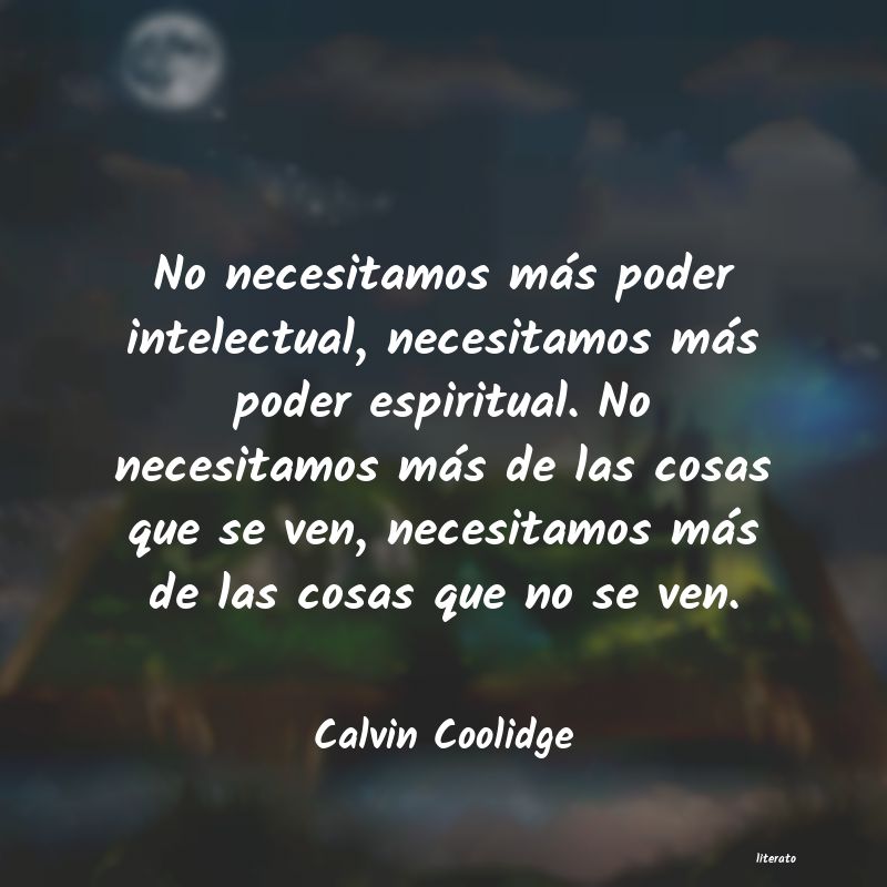 frases de Calvin Coolidge