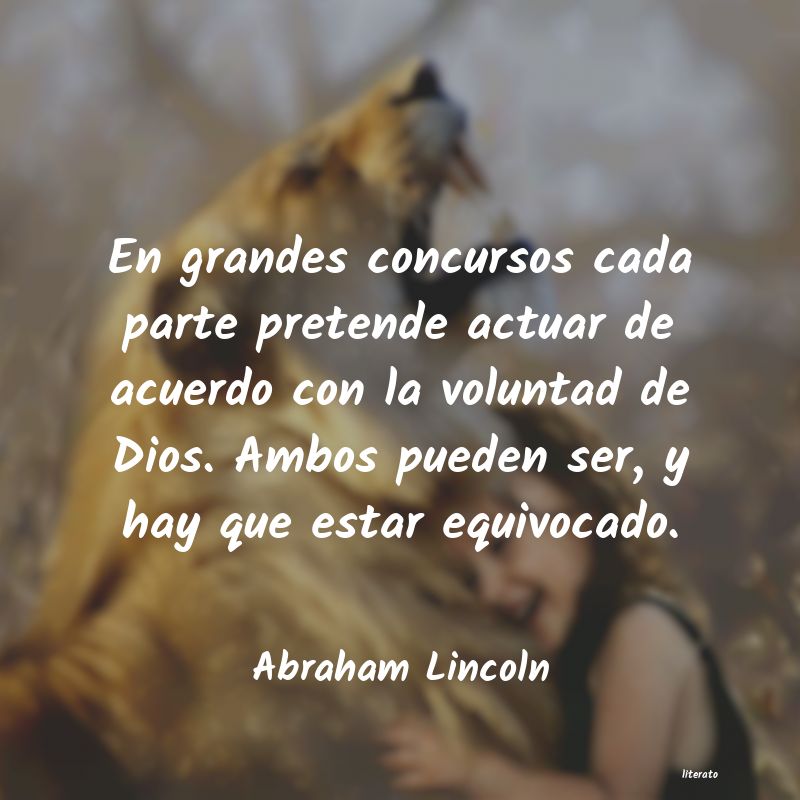 Frases de Abraham Lincoln