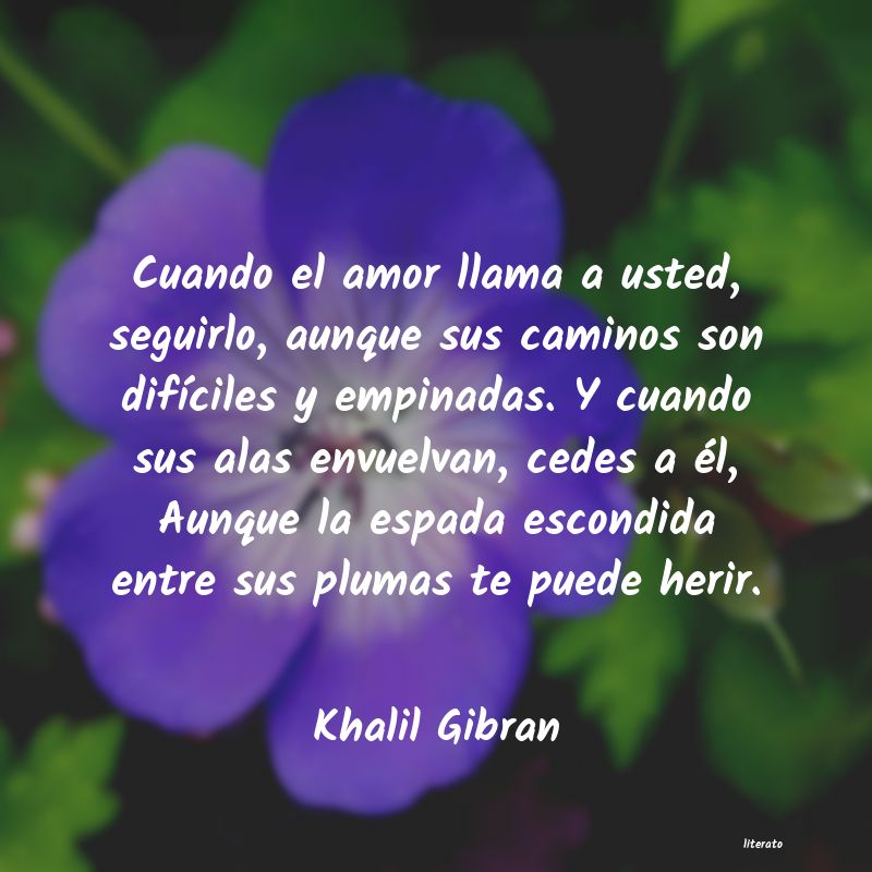 Frases de Khalil Gibran