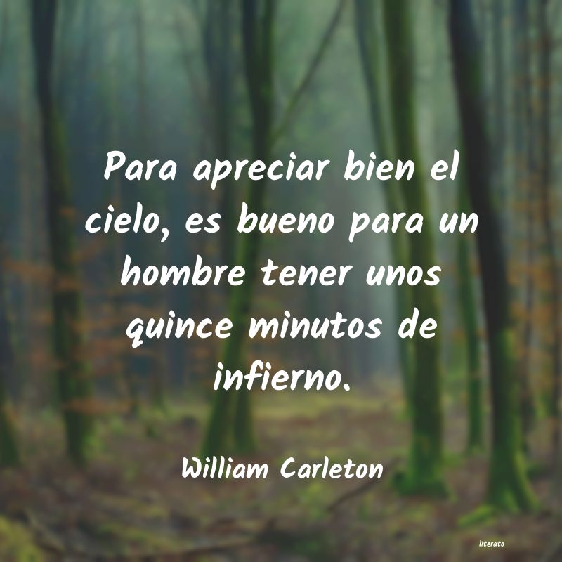 Frases de William Carleton