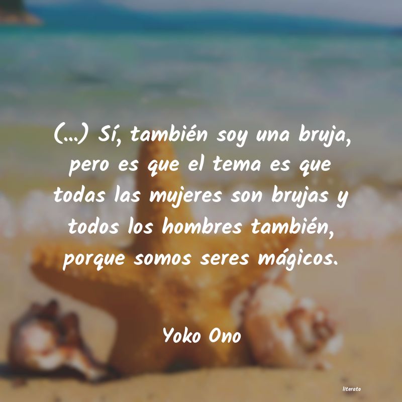 Frases de Yoko Ono