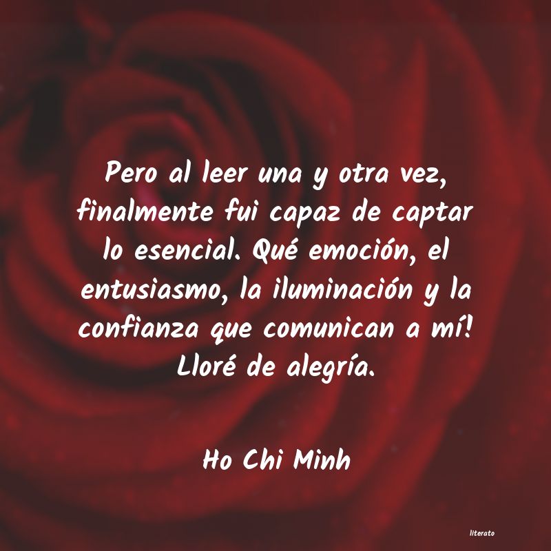 Frases de Ho Chi Minh