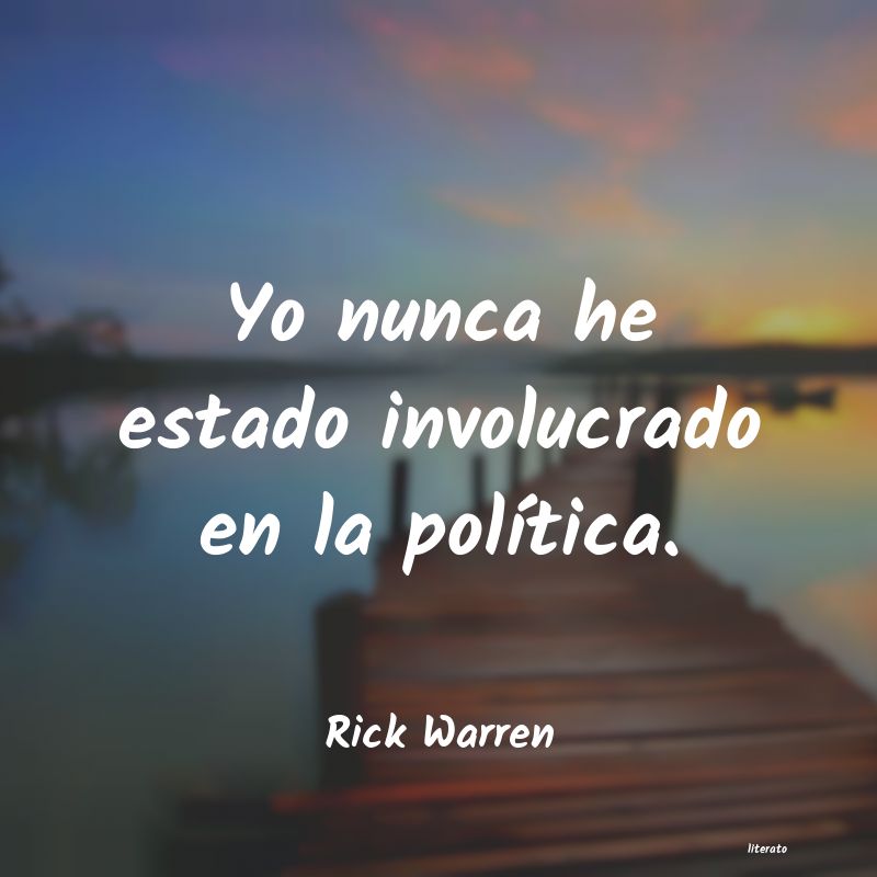 frases de Rick Warren