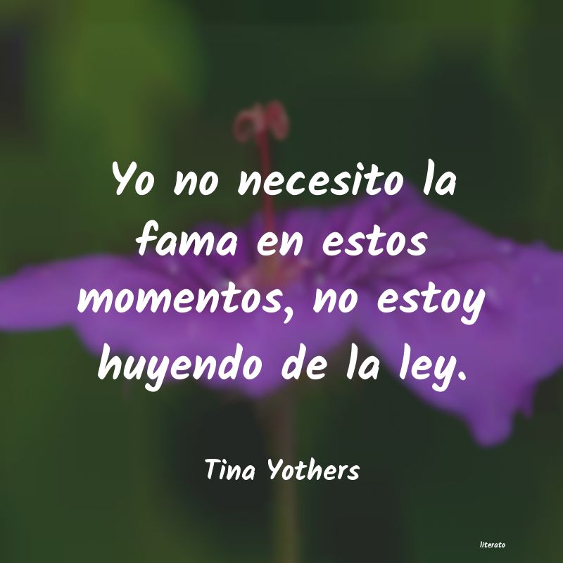 frases de Tina Yothers