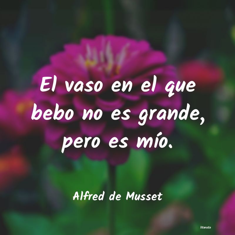 frases de Alfred de Musset