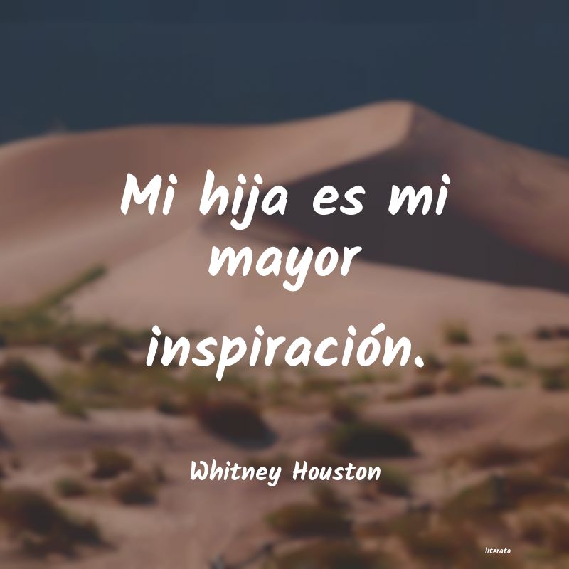 frases de Whitney Houston