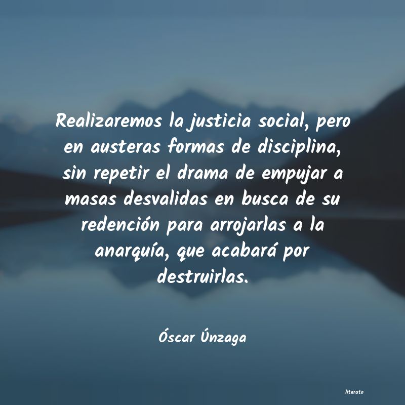 Frases de Óscar Únzaga