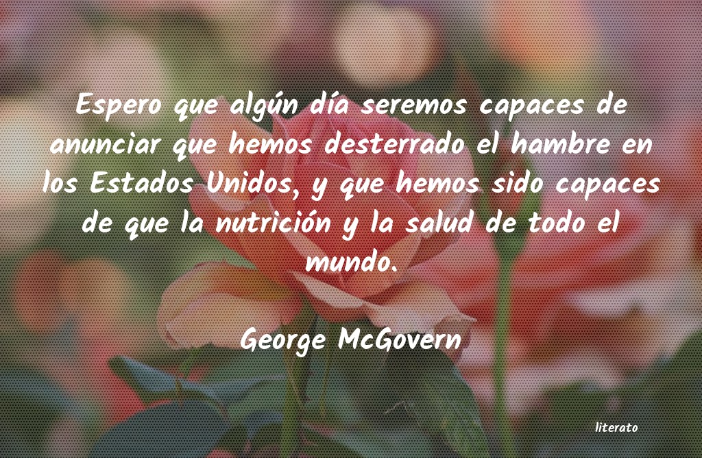 frases de George McGovern