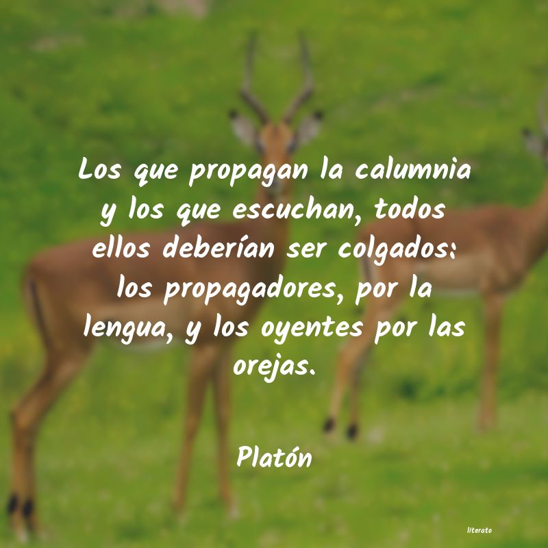 Frases de Platón