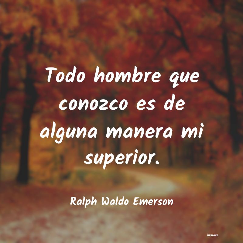 Frases de Ralph Waldo Emerson