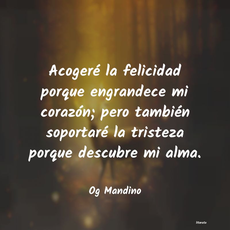 frases de Og Mandino