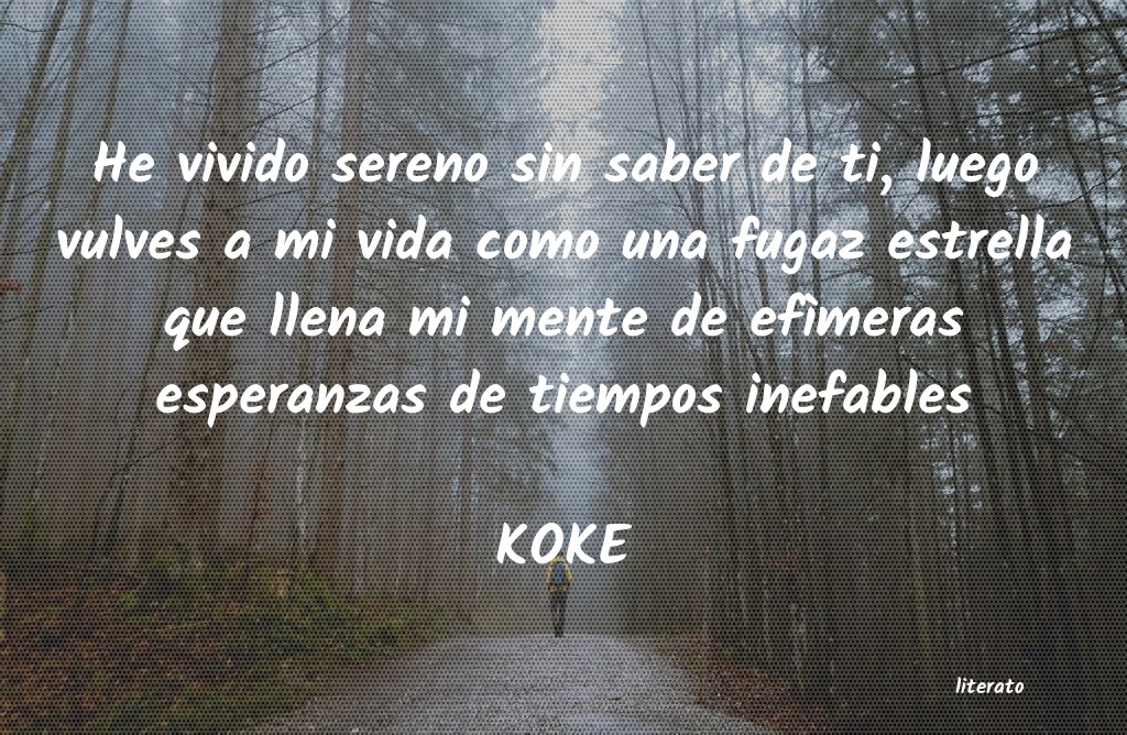frases de KOKE