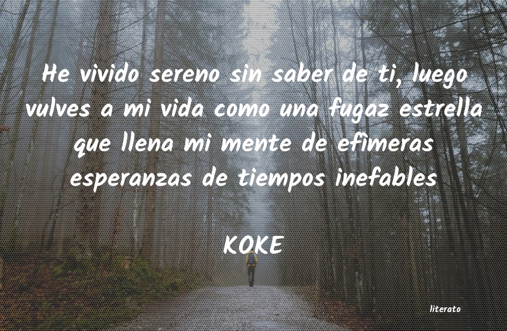 Frases de KOKE