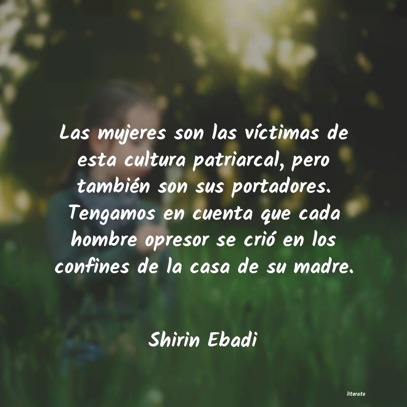 Frases de Shirin Ebadi