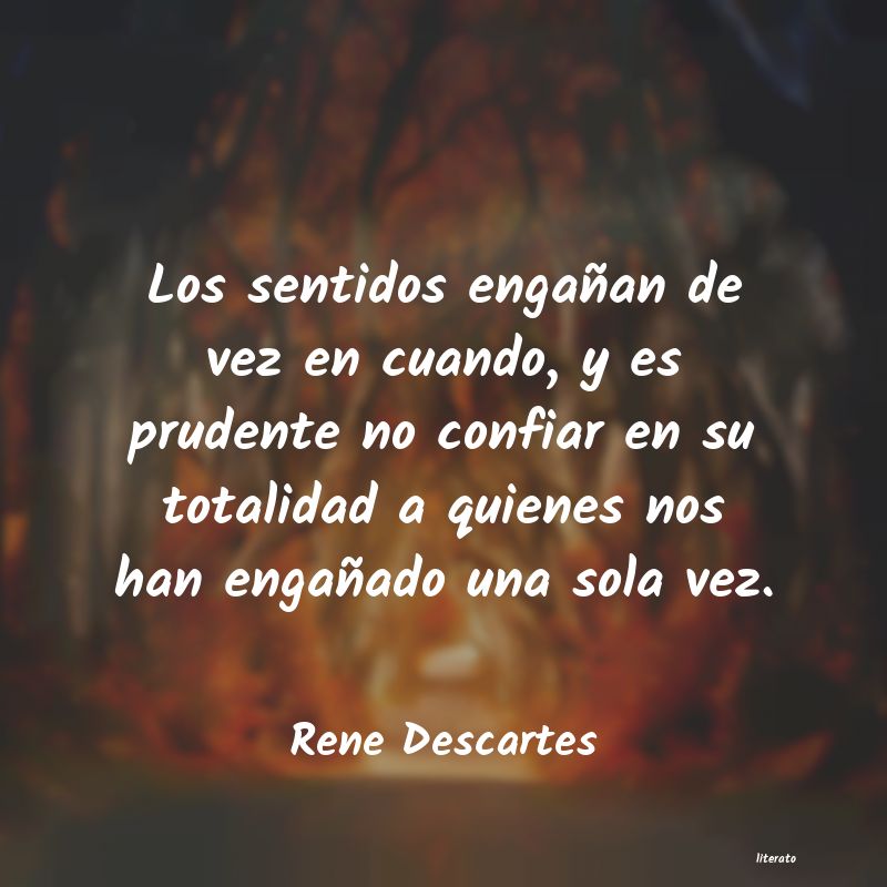 frases de Rene Descartes