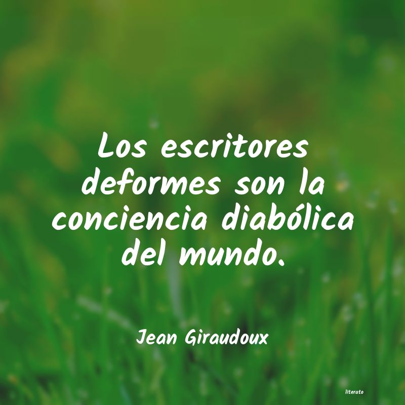 Frases de Jean Giraudoux