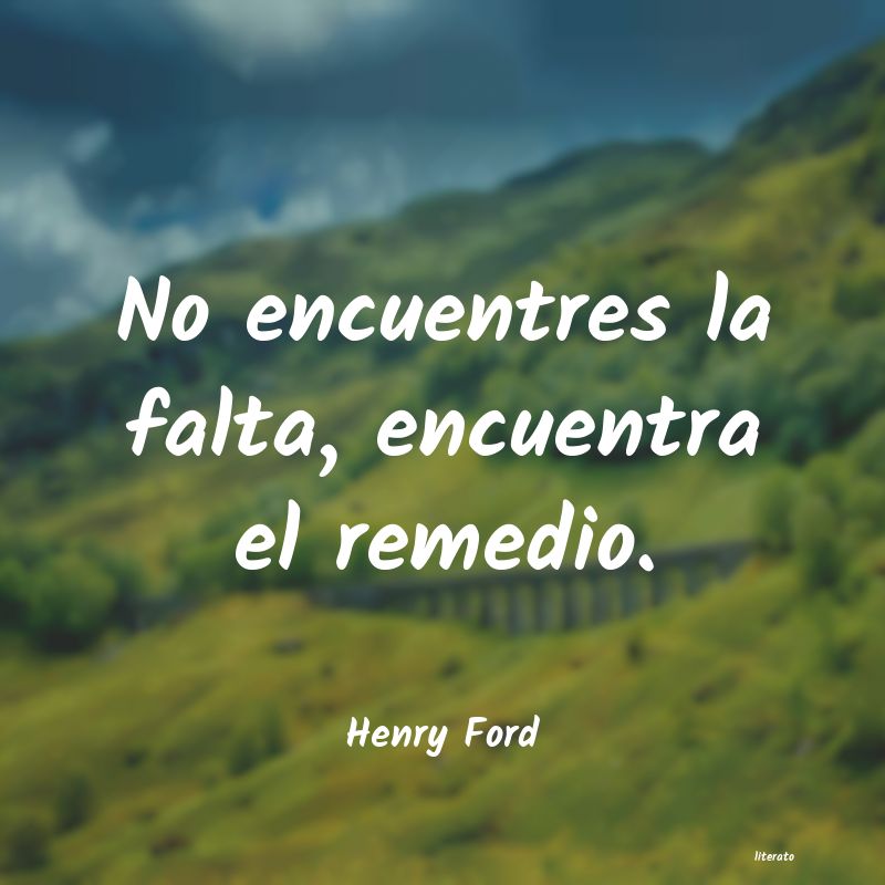 Frases de Henry Ford