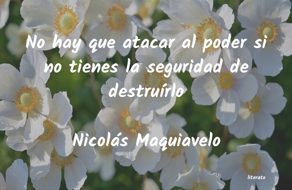 frases de NicolÃ¡s Maquiavelo