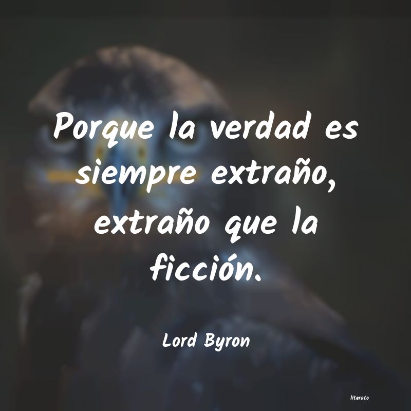 frases de Lord Byron