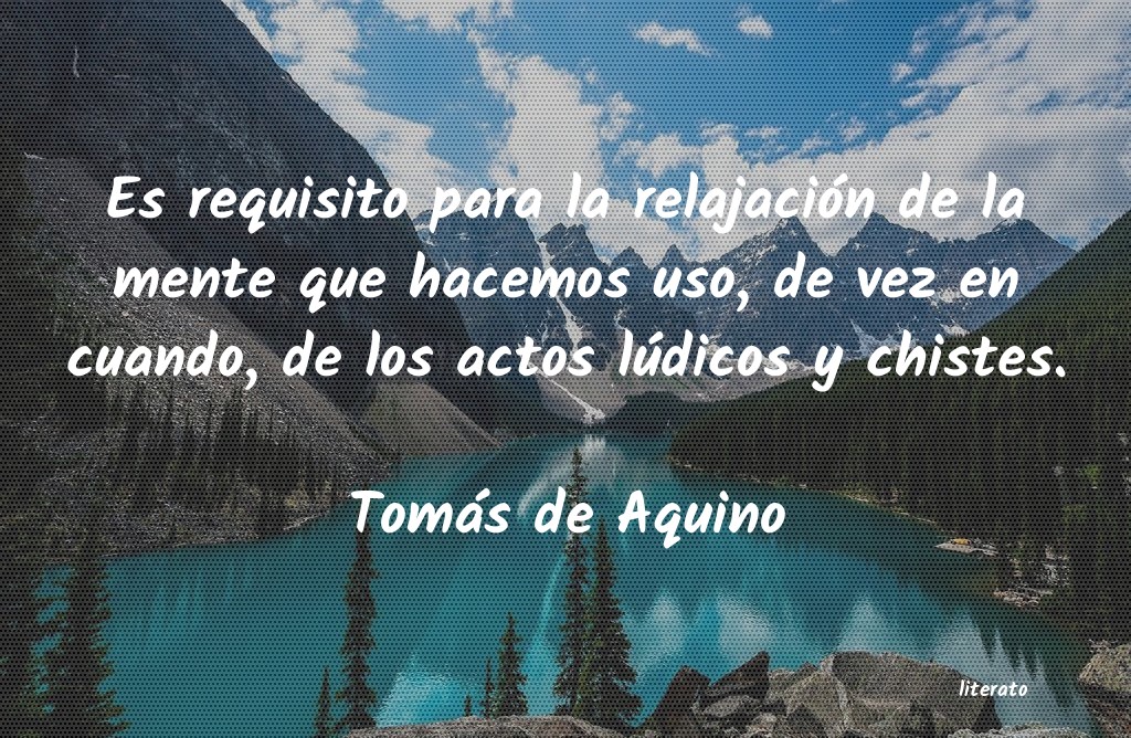 Frases de Tomás de Aquino