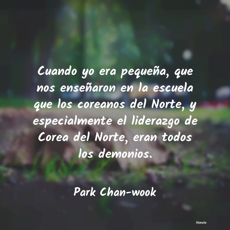 Frases de Park Chan-wook