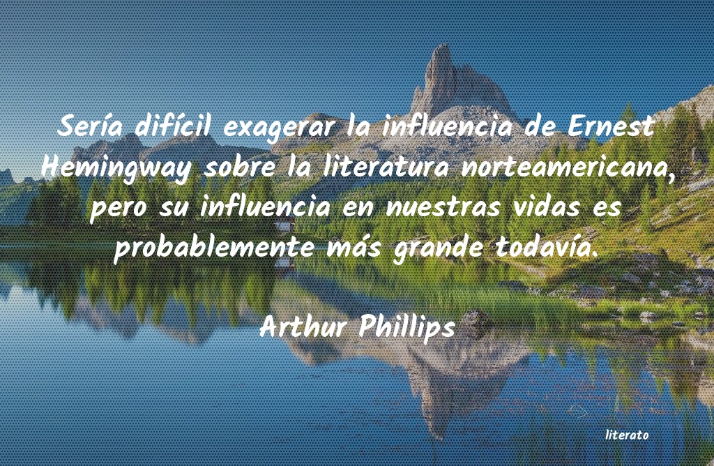 Frases de Arthur Phillips