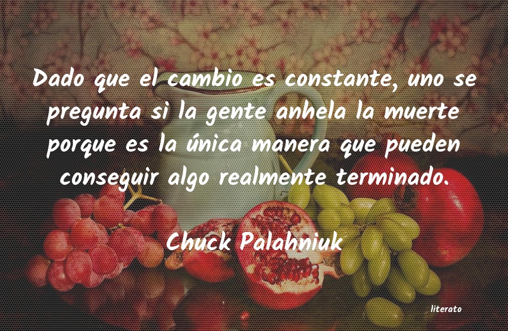 frases de Chuck Palahniuk