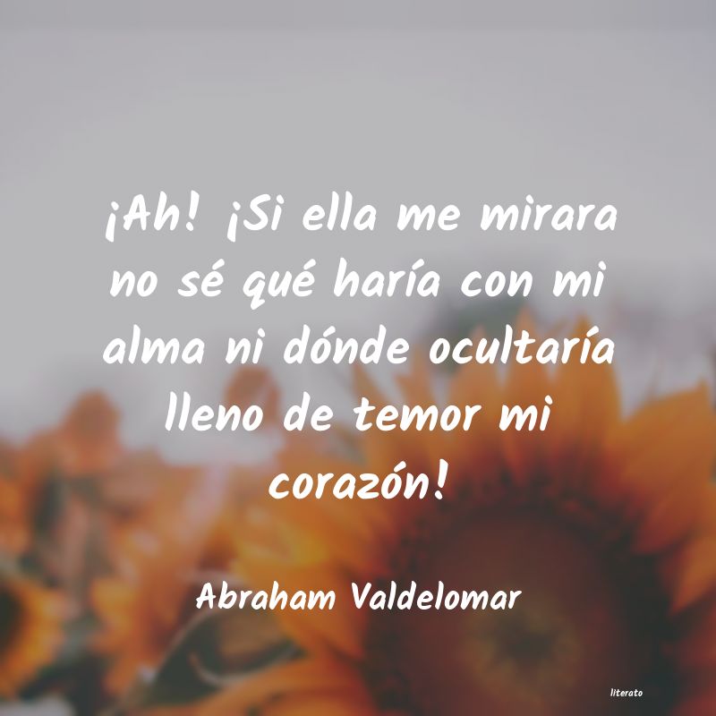 frases de Abraham Valdelomar