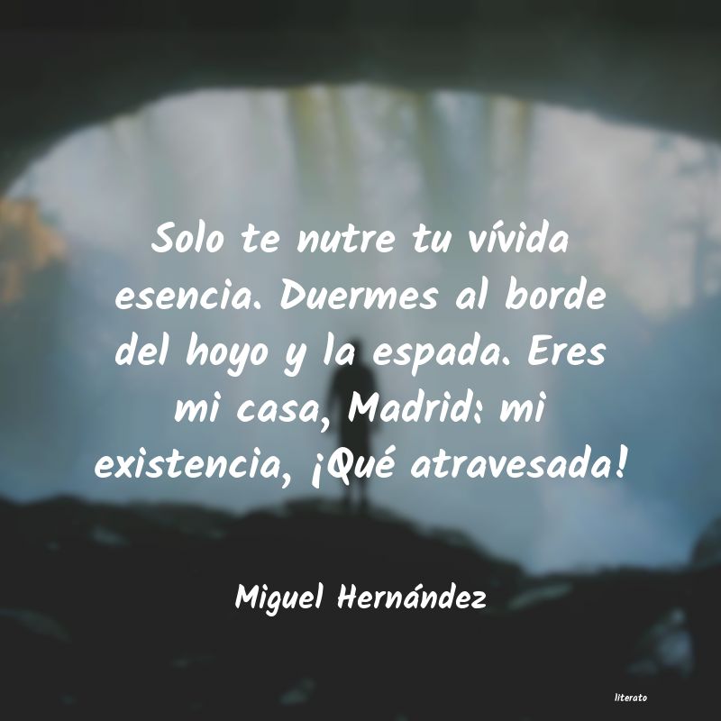 frases de Miguel Hernández