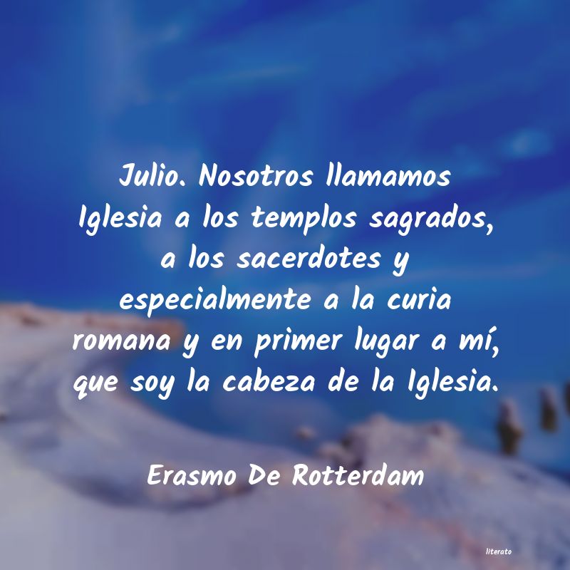 Frases de Erasmo De Rotterdam