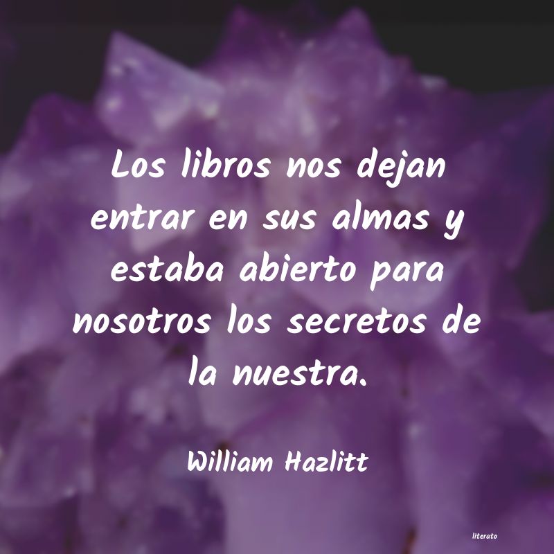 Frases de William Hazlitt