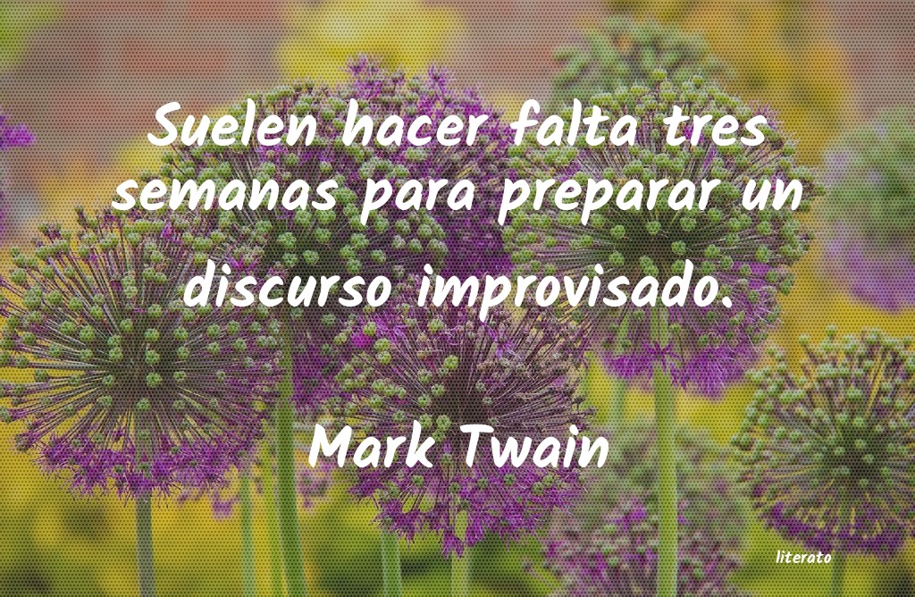 frases de Mark Twain