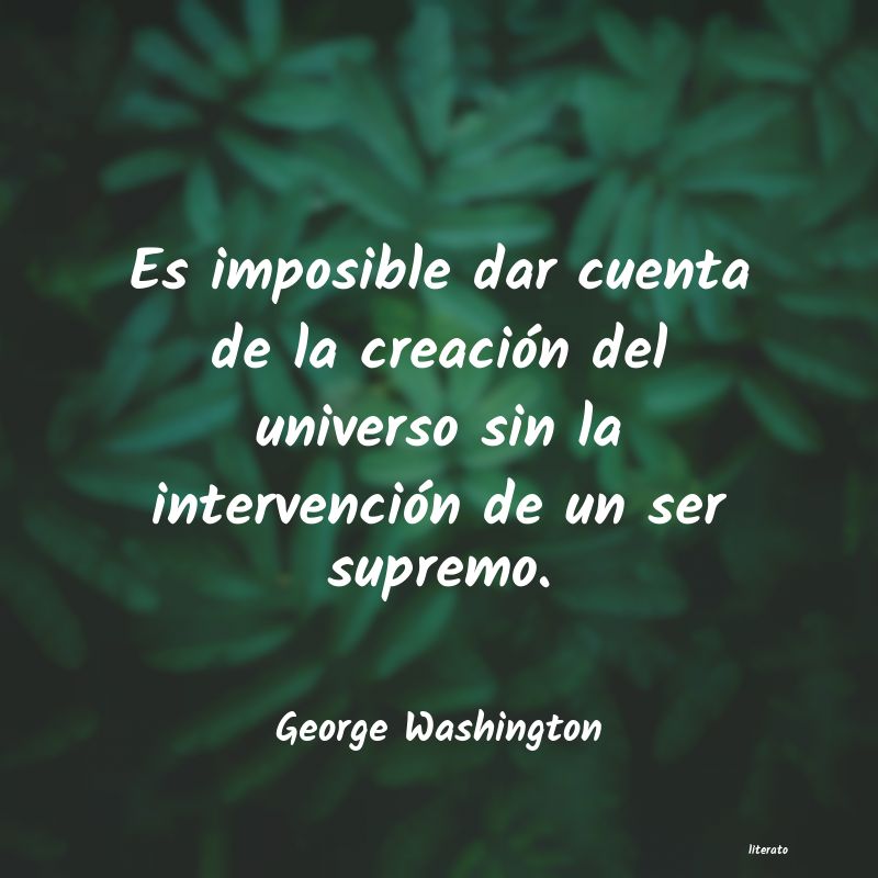 frases de George Washington