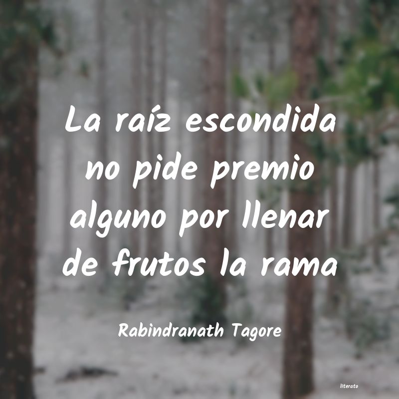 Frases de tagore cortas - Literato