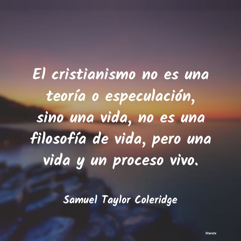 Frases de Samuel Taylor Coleridge