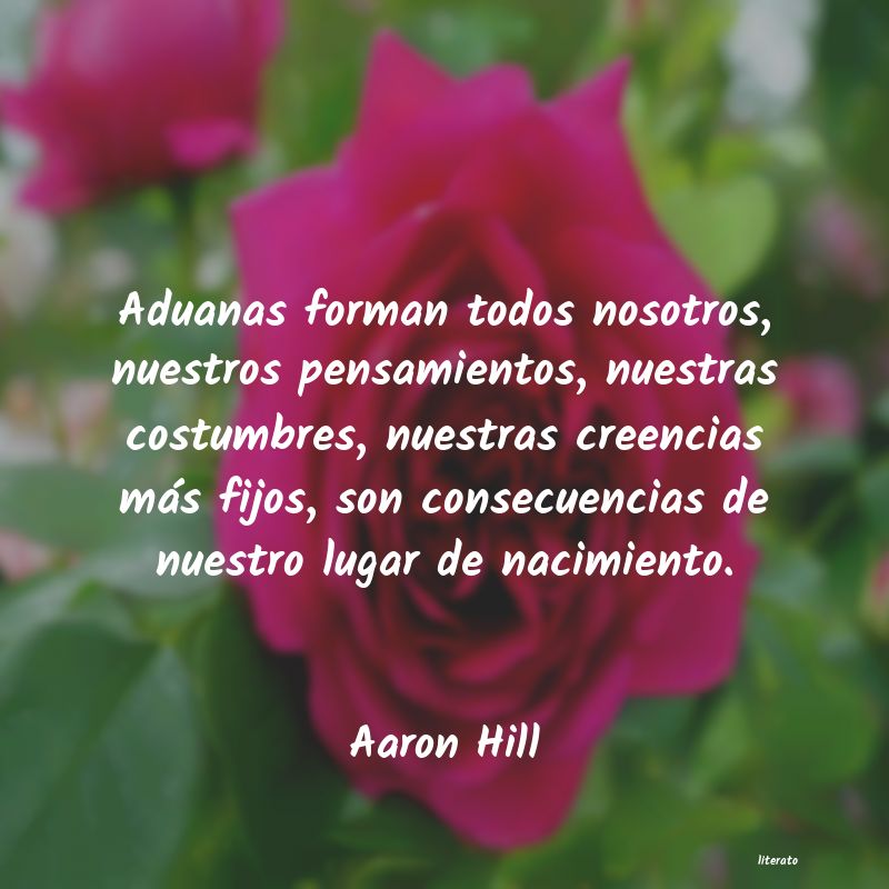 Frases de Aaron Hill