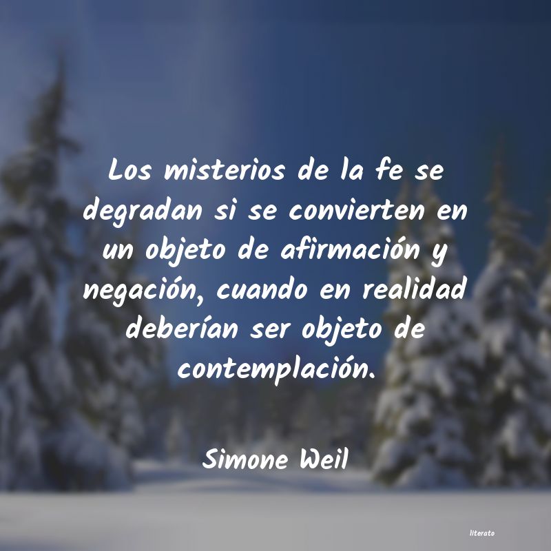 Frases de Simone Weil