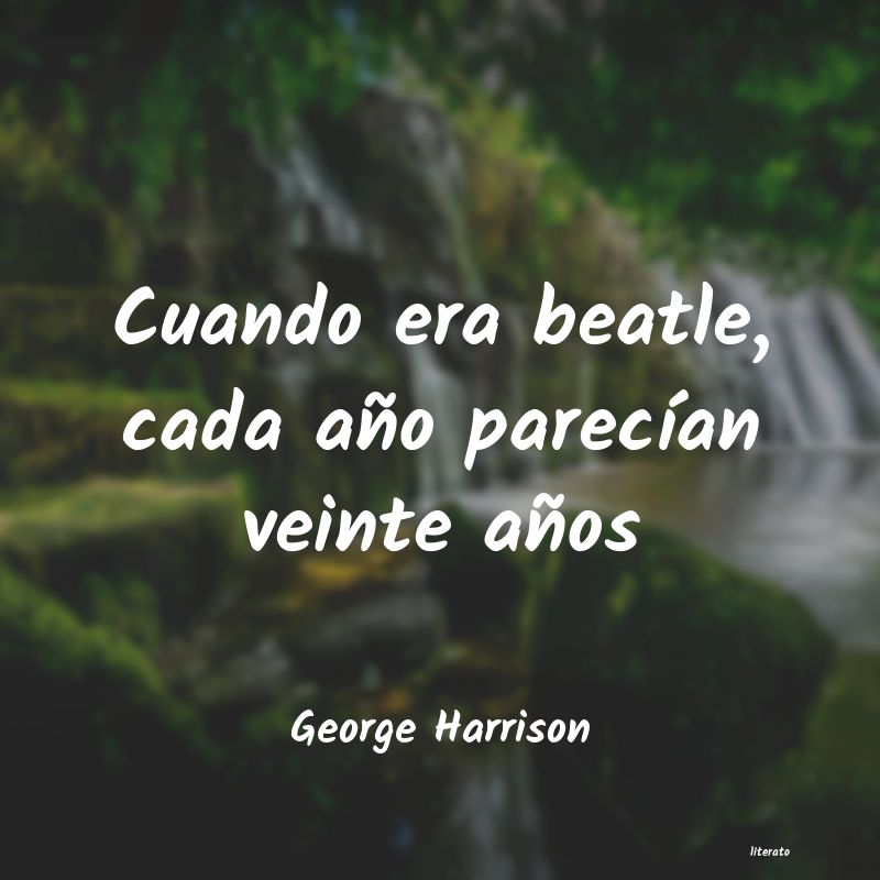 frases de George Harrison