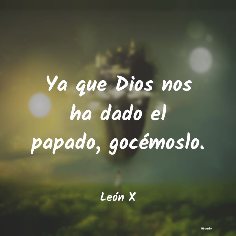 frases de León X
