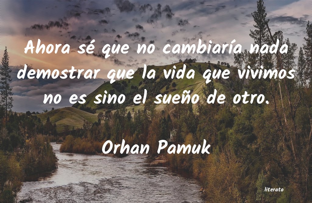 frases de Orhan Pamuk
