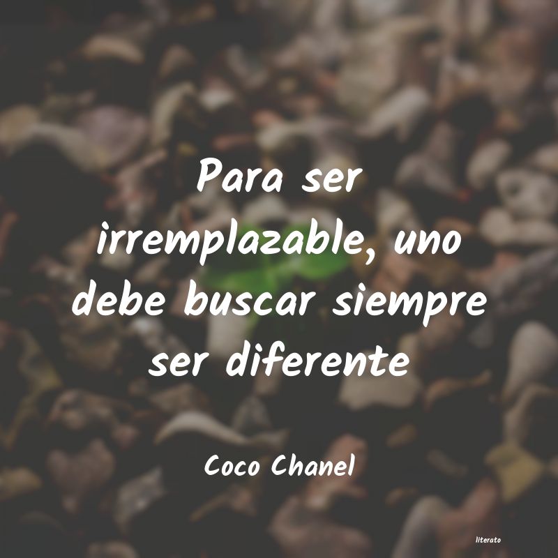frases de Coco Chanel