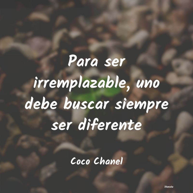 Frases de Coco Chanel