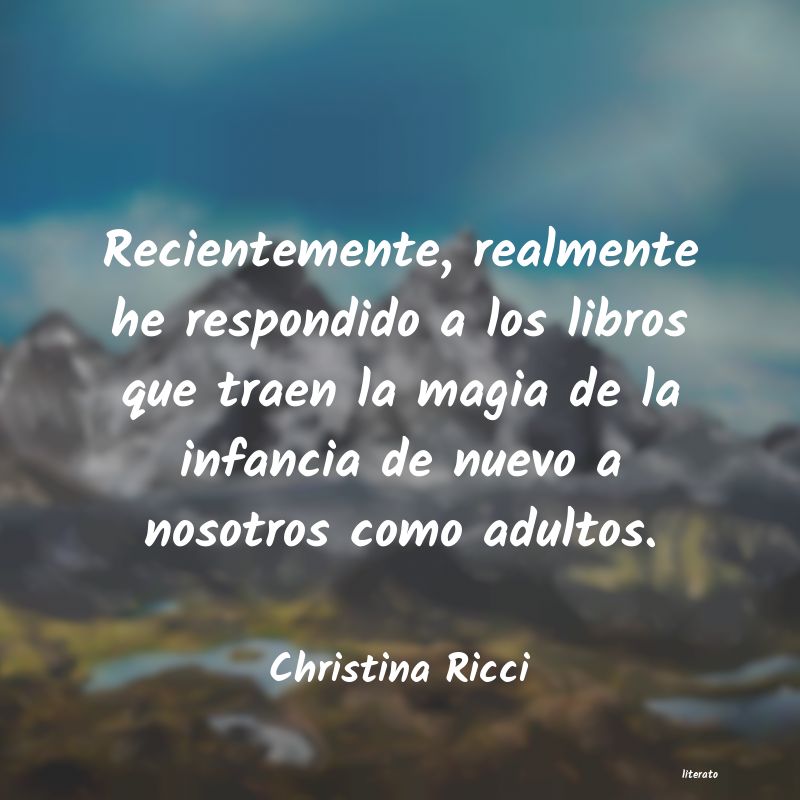 frases de Christina Ricci
