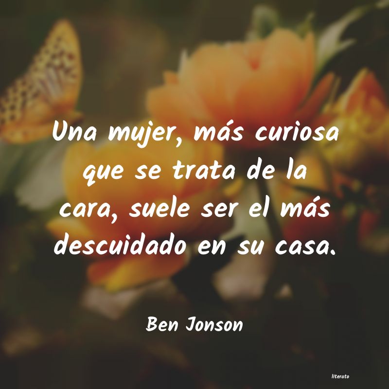 Frases de Ben Jonson