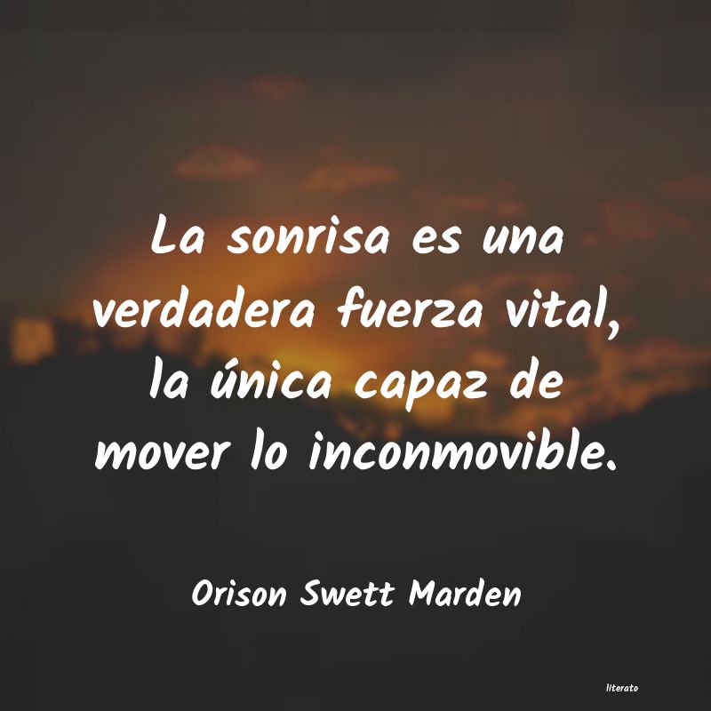 frases de Orison Swett Marden