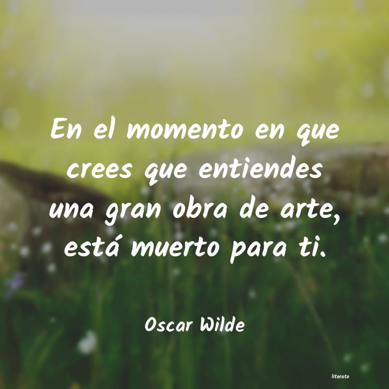 frases de Oscar Wilde