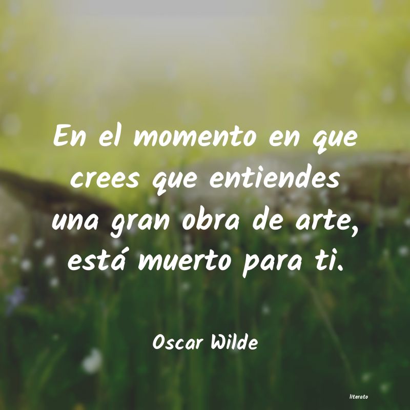 Frases de Oscar Wilde