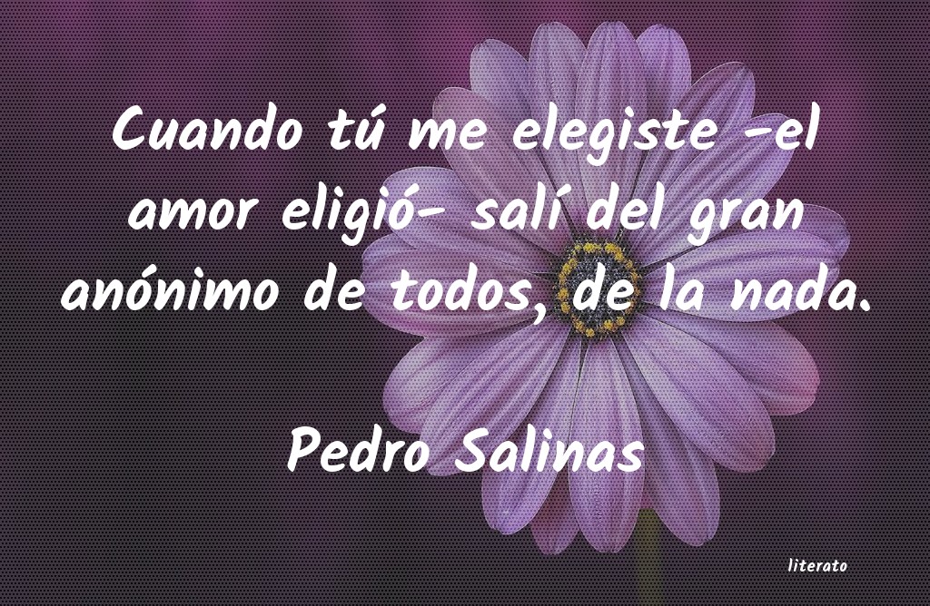 frases de Pedro Salinas