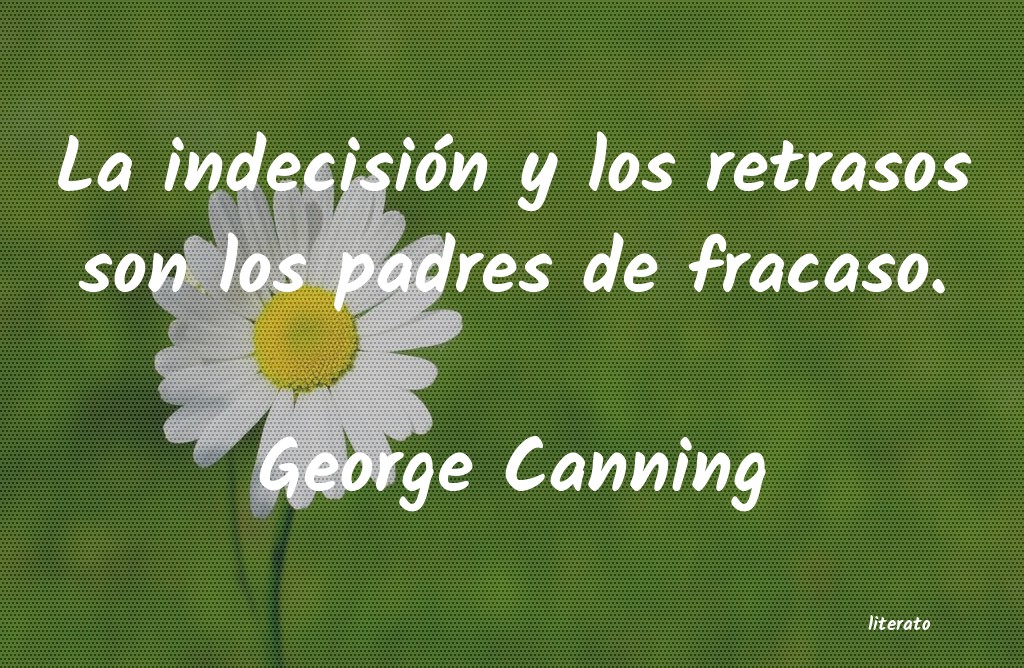 frases de George Canning